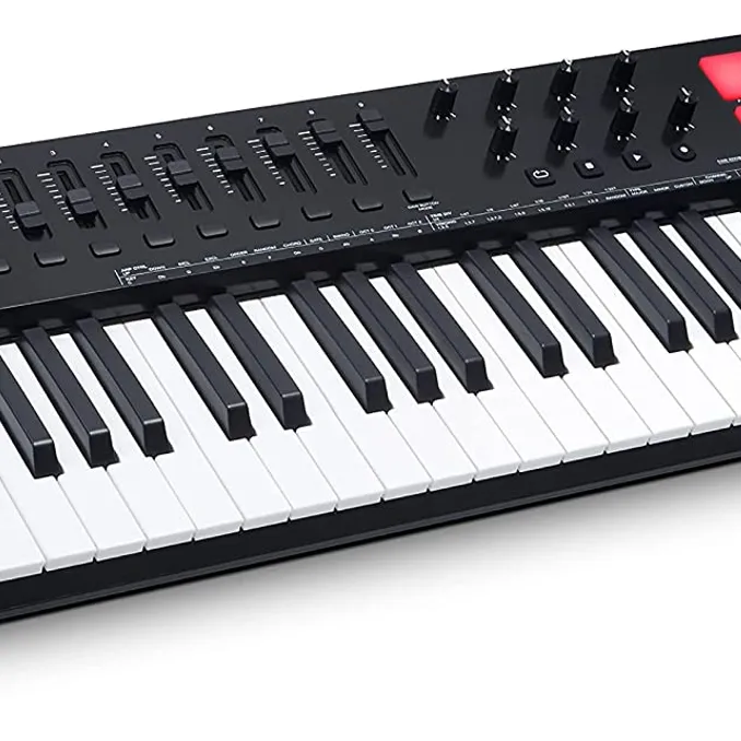 MAudio Oxygen 49 (MKV)b 49 Key USB MIDI Keyboard Controller With Beat Pads, Smart Chord & Scale