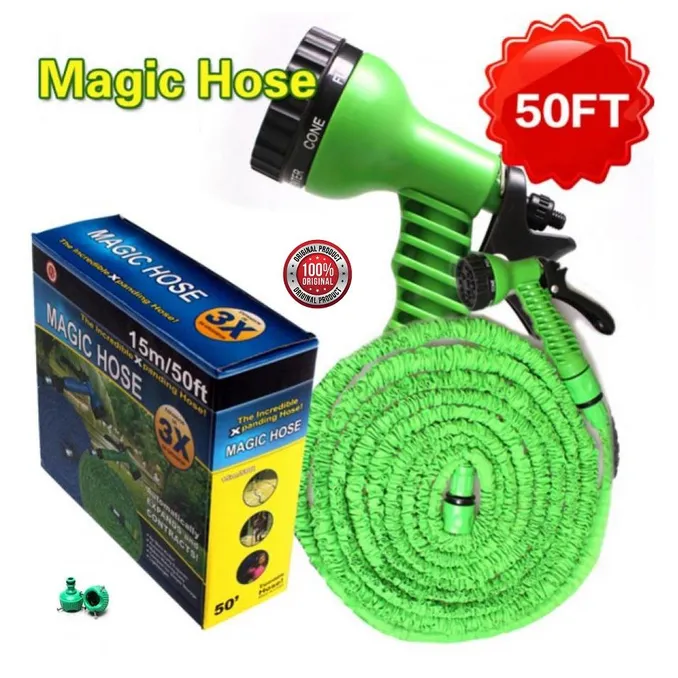 Magic Hose Pipe 50 Feet/car washing hose pipe/ Pipe for car, bike
