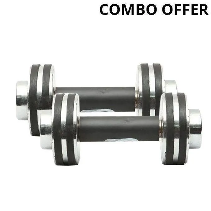 4 KG Medium Weight Lifting/ Barbell/ Free hand exercise tool/ Exercise