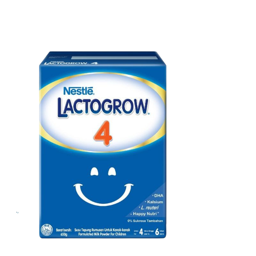 Nestle LactoGrow 4 Baby Milk 650g. Milk Powder/Dried Milk/Dry Milk