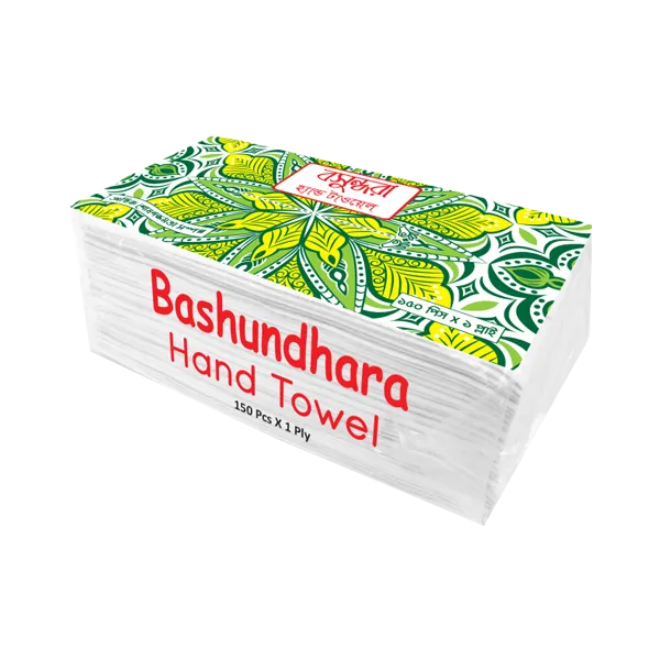 Bashundhara Hand Towels Tissue 150p. Tissue zDrop