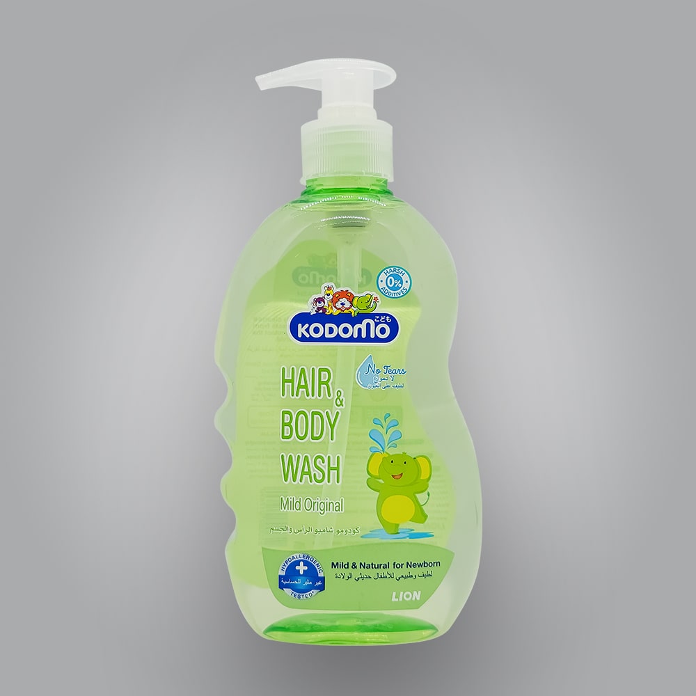 Kodomo Baby Hair & Body Wash 400ml zDrop