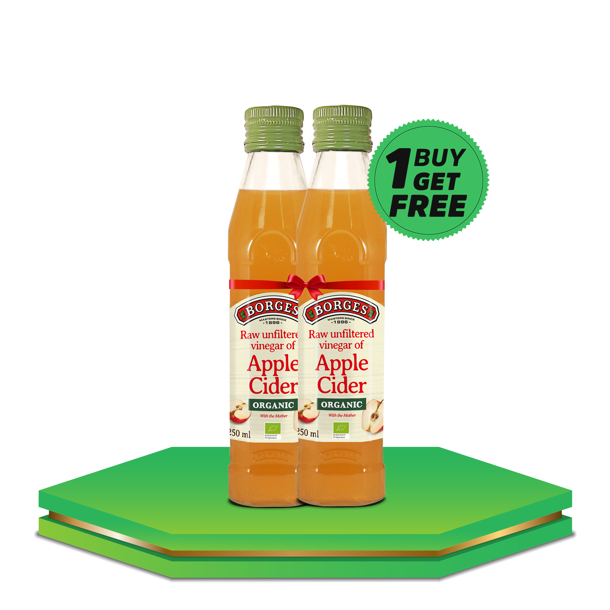 Apple Cider Vinegar 500 ml (Buy1 Get1 FREE) zDrop