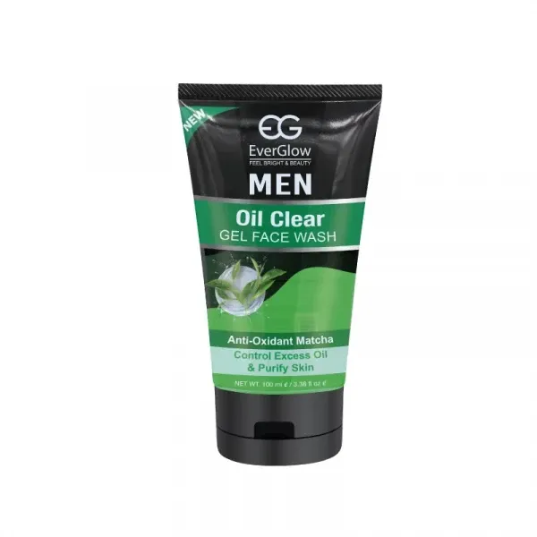 Everglow Oil Clear Face Wash For Men100ML zDrop